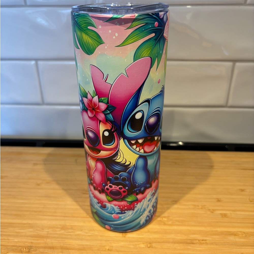 Colorful Cartoon Character Tumbler